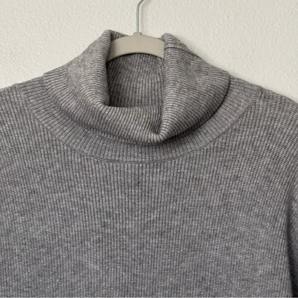 Free People Softly Structured Tunic Sweater Dark Grey Size Small - Picture 4 of 9